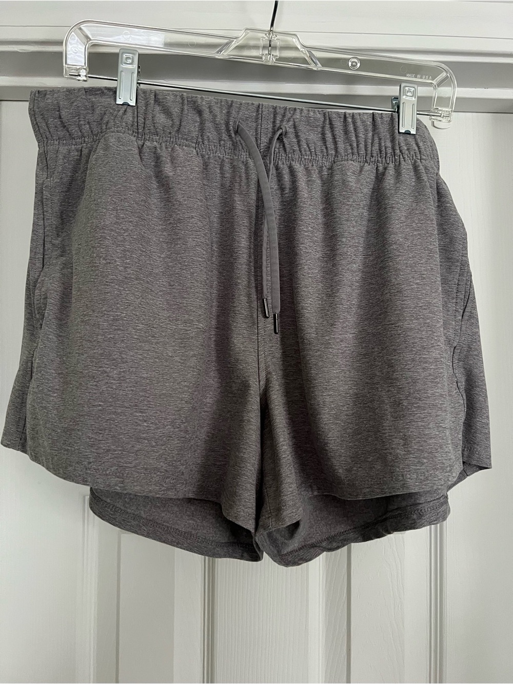 Women's Gray Athletic Works Shorts